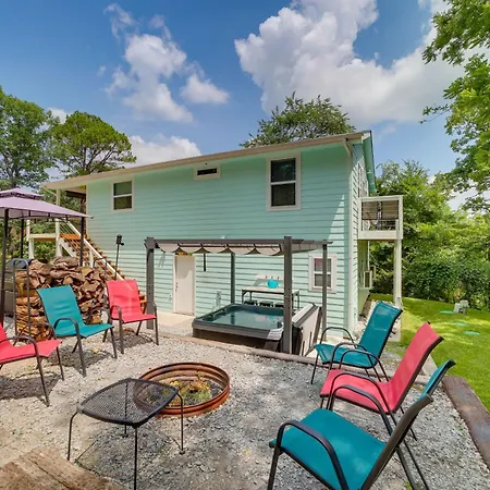 Cozy Eucha Cottage At Grand Lake With Hot Tub!